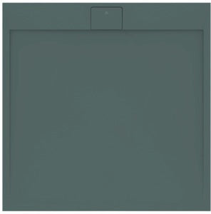 Ideal Standard Quadrat-Brausewanne Ultra Flat S i.life 1200x1200x30 mm Carraraweiß – Mineralguss mit Rutschhemmung