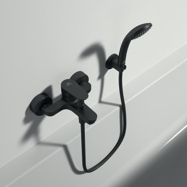 Ideal Standard Cerafine O Badearmatur Aufputz 155 mm Chrom – Einhandhebelmischer mit Wassersparposition