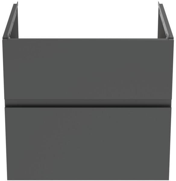 Ideal Standard Finesse Möbelwaschtischunterschrank 600 mm mit 2 Auszügen und Softclose in Greige matt