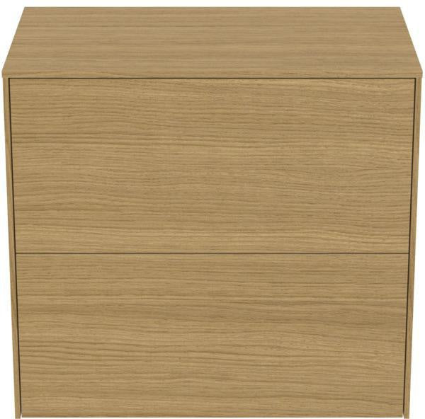 Ideal Standard Conca Waschtischunterschrank 602 mm, 2 Auszüge, Weiß matt, Push-Open