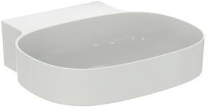 Ideal Standard Aufsatzwaschtisch Linda-X 500x480x135mm geschliffen Weiß ohne Hahnloch