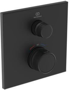 Ideal Standard Ceratherm Navigo Brausethermostat Unterputz eckig Chrom – 1 Verbraucher, DICHT-FIX
