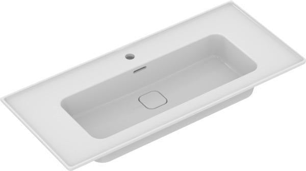 Ideal Standard Möbelwaschtisch Strada II, 1040x460x180 mm, 1 Hahnloch, Weiß