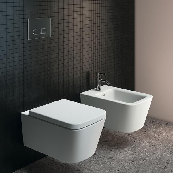 Ideal Standard WC-Sitz Blend Cube Softclosing 365x455x35mm Weiß Duroplast