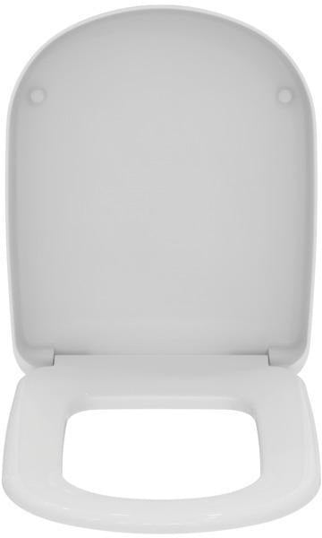 WC-Sitz Eurovit Weiß von Ideal Standard – Duroplast mit Deckel, 6er-Pack