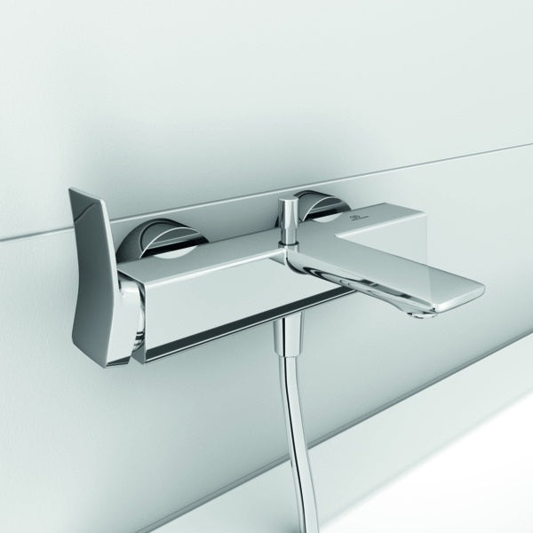 IDEAL STANDARD Conca Badearmatur Aufputz Brushed Gold Einhandhebelmischer