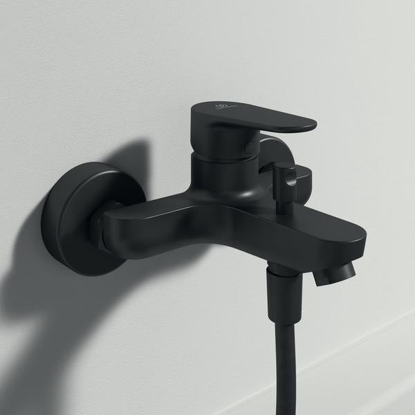 Ideal Standard Cerafine O Badearmatur Aufputz 155 mm Chrom – Einhandhebelmischer mit Wassersparposition