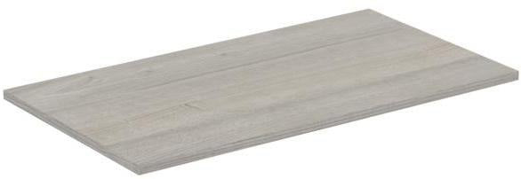 Ideal Standard Holzkonsole Connect Air für US 600 mm, 604x442x18 mm, Eiche grau Dekor & Weiß matt