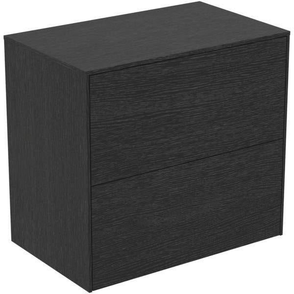 Ideal Standard Conca Waschtischunterschrank 602 mm, 2 Auszüge, Weiß matt, Push-Open