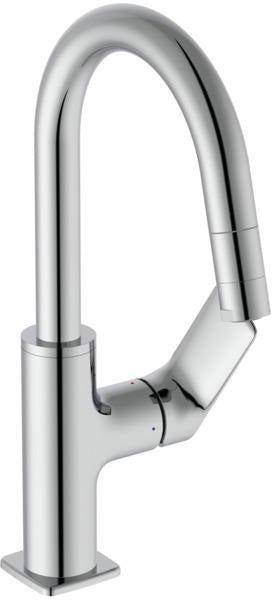 Ideal Standard Ceralife C Waschtischarmatur mit Push-Open-Ablaufventil, 150 mm Auslauf, Chrom