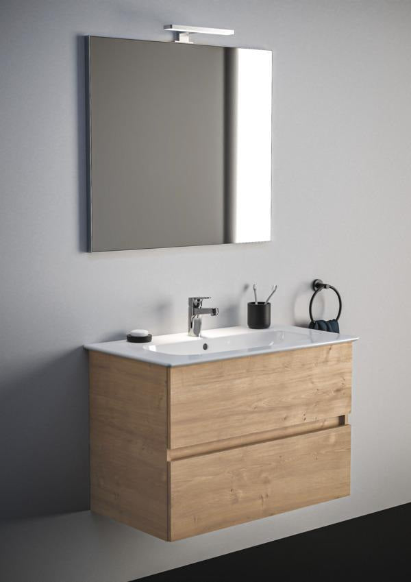 IDEAL STANDARD Waschtischunterschrank Eurovit+ 700 mm mit 2 Softclose-Auszügen in Grau
