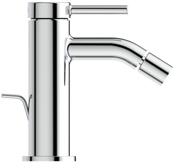IDEAL STANDARD Bidetarmatur Ceraline Nuovo 105mm mit Ablaufgarnitur Chrom