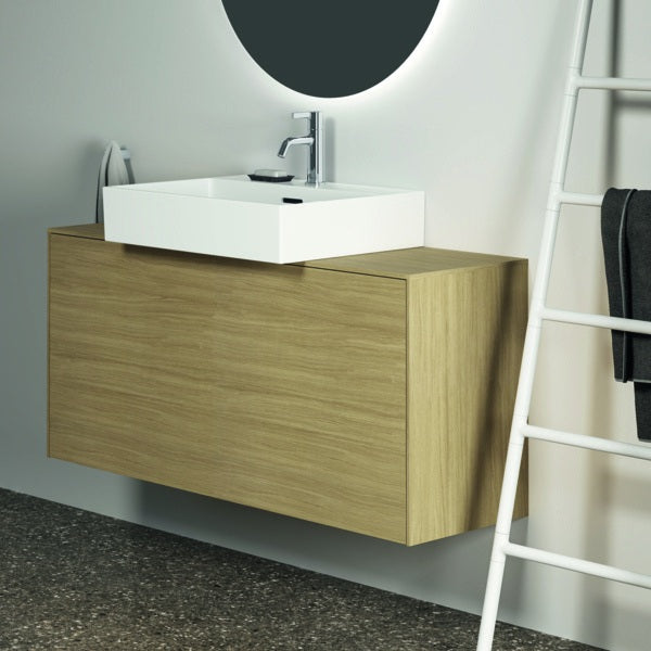 IDEAL STANDARD Handtuchhaken Conca rund Brushed Gold – Messing, verdeckte Befestigung