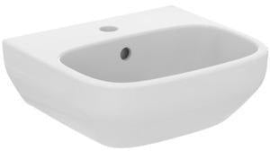 Ideal Standard i.life A Handwaschbecken 400x360x150mm Weiß mit 1 Hahnloch und Überlauf