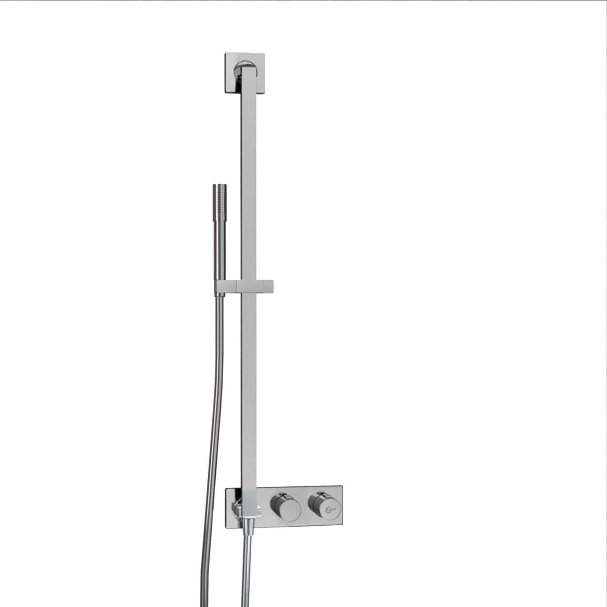 Ideal Standard Archimodule Brause-Set mit Handbrause und Brausestange, Chrom