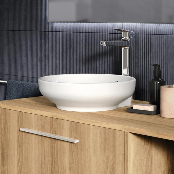 IDEAL STANDARD i.life B Seitenelement 400x505x440 mm Coffee Oak – 1 offenes Fach, wandhängend
