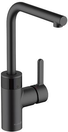 KLUDI E-GO Elektronischer Spültisch-Einhandmischer mit Netzstecker, L-Auslauf Chrom