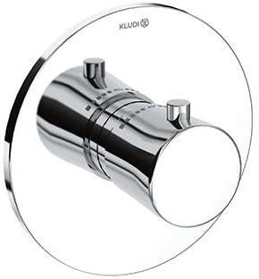 KLUDI BALANCE Unterputz-Thermostatarmatur Set mit Funktionseinheit, chrom