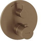KLUDI NOVA FONTE UP-Thermostat Feinbau-Set für 1 Verbraucher Brushed Gold