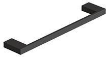 KLUDI VELA C Handtuchhalter 330 mm mattschwarz – Wandmontage, verdeckte Befestigung