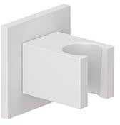 KLUDI A-QA Wandhalter edge starr Chrom – Brausehalter mit verdeckter Befestigung