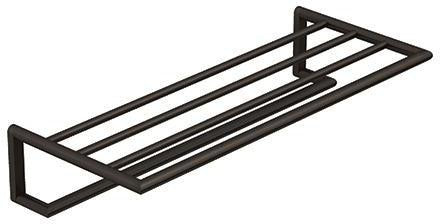 KLUDI VELA R Handtuchablage mit Badetuchhalter, 2 Etagen, 5 Handtuchhalter, chrom