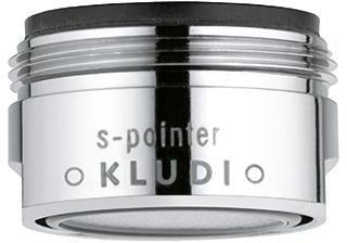 KLUDI s-pointer Luftsprudler AG M 24 x 1A Ersatzteil chrom – Sanitär-Armaturen Zubehör