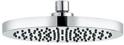 KLUDI A-QA Tellerkopfbrause 200 mm Chrom – Kopfbrause mit Kalkschnellreinigung