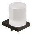 KLUDI VELA C Glas-Seifenspender chrom – 150 ml Flüssigseifenspender zur Wandmontage