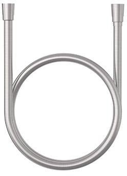 KLUDI SUPARAFLEX Brauseschlauch 1250 mm brushed nickel – verdrehsicher, konische Muttern