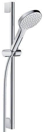 KLUDI DIVE X Brause-Set 1S 600 mm Chrom – Handbrause mit Kalkschnellreinigung & verdeckter Wandmontage