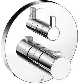 KLUDI NOVA FONTE Unterputz-Thermostatarmatur Feinbau-Set mit Funktionseinheit, chrom