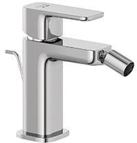 KLUDI RENON Bidet-Einhandmischer mit Ablaufgarnitur – Chrom, DN 15, Keramik-Kartusche