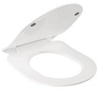 KLUDI RESA R WC-Sitz Urea Soft-Close Mattschwarz mit Schnelllösefunktion