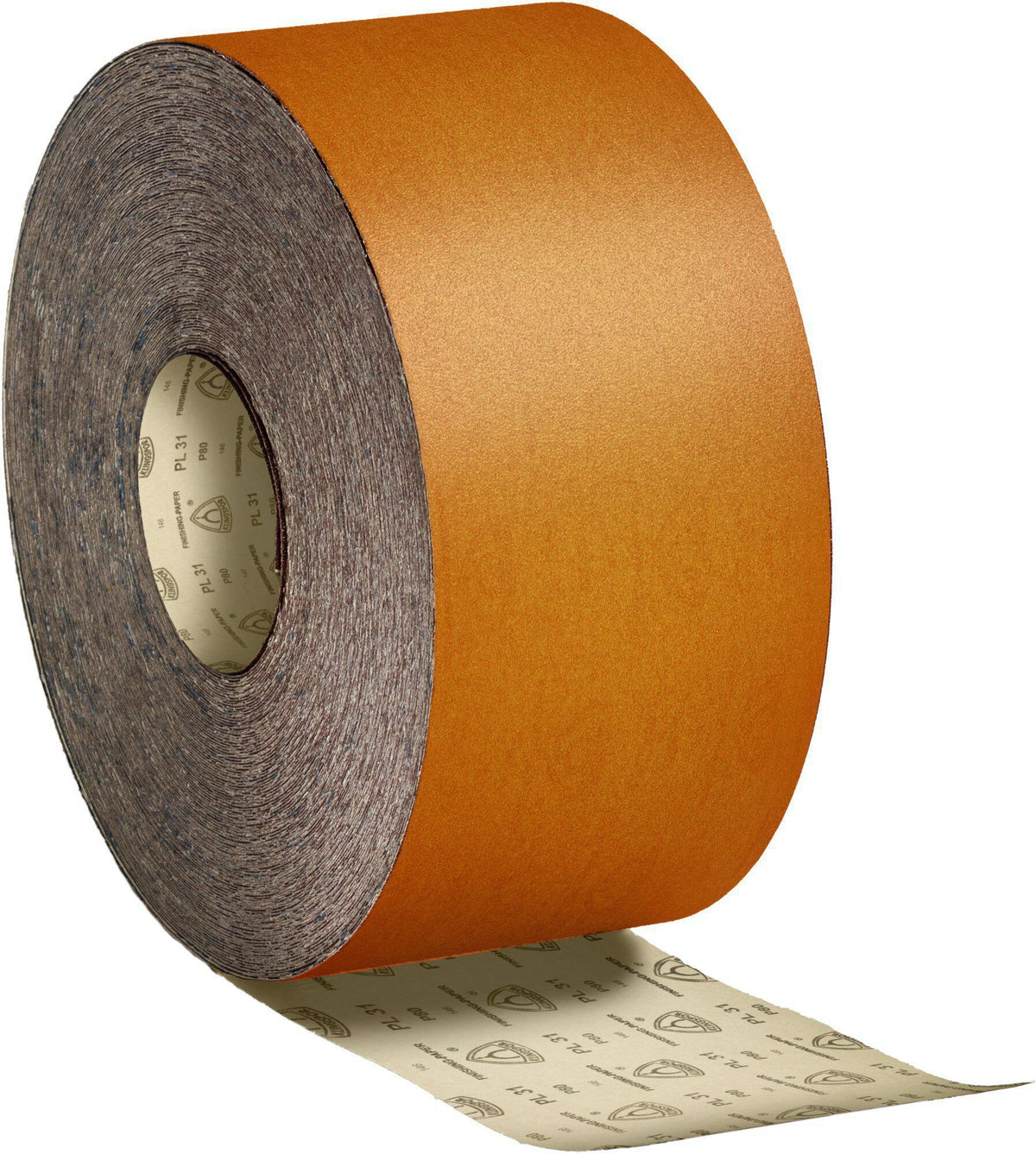 Schleifrolle PL 31 B 115 mm K.40 Korund von KLINGSPOR für Farbe, Lack, Spachtel und Holz