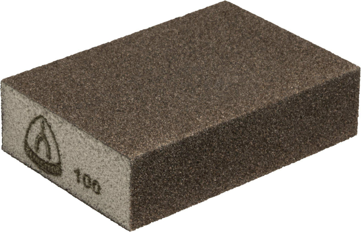 Schleifklotz SK 500 von KLINGSPOR – 100 x 70 x 25 mm, Körnung 60