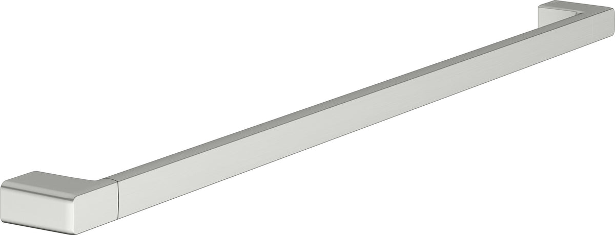 KEUCO Collection Moll Badetuchhalter 400 mm verchromt – Wandmontage, eckige Form, 1 Stange
