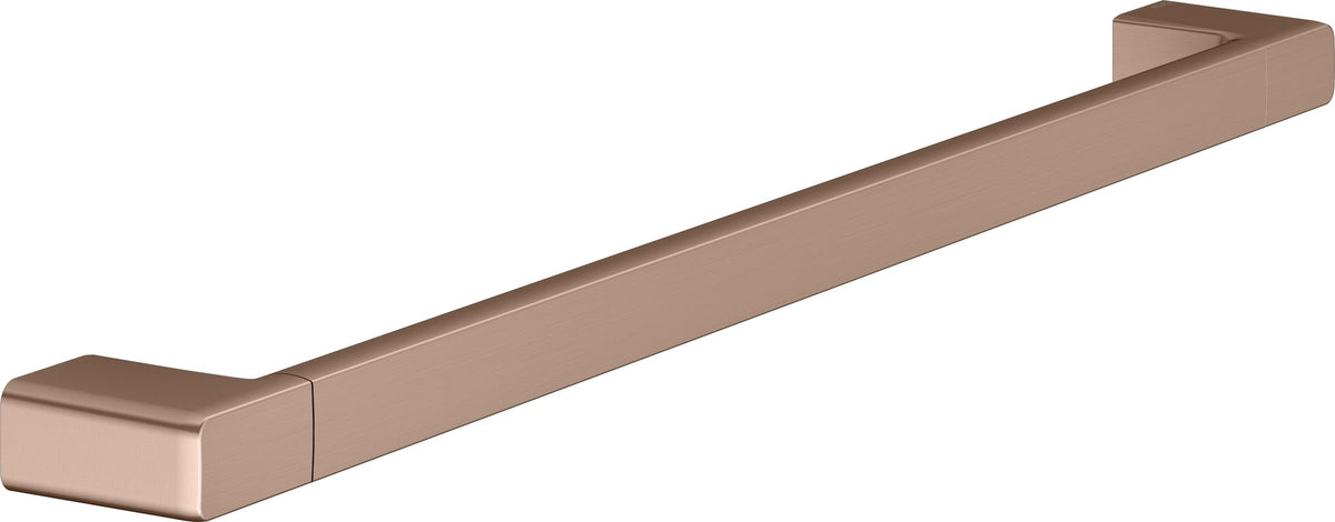 KEUCO Collection Moll Badetuchhalter 600 mm verchromt – Wandmontage, eckiges Design