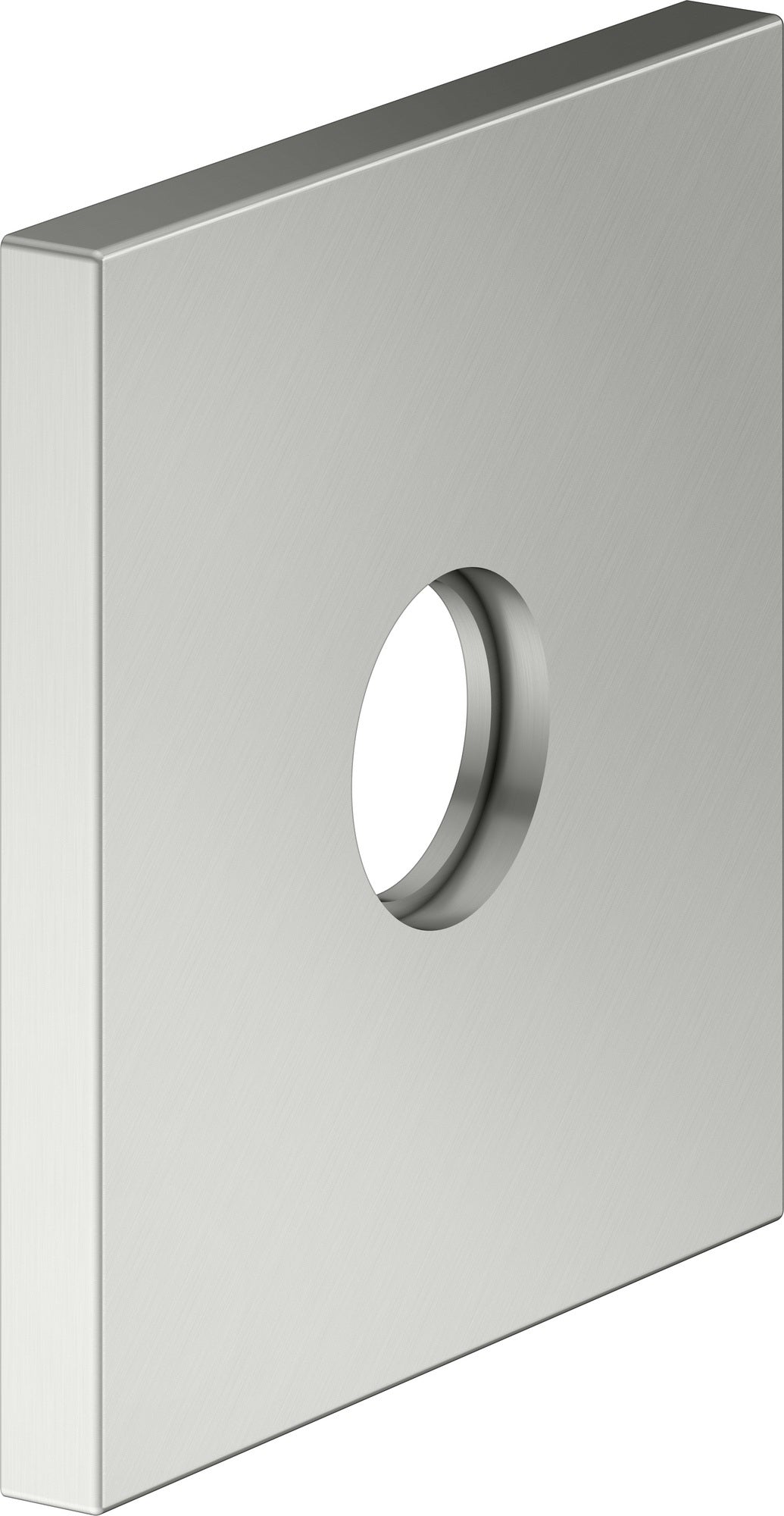 KEUCO IXMO Wandrosette 59545 rund 105 mm verchromt – Messing-Armaturenrosette
