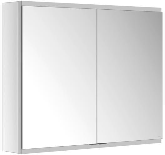 KEUCO Royal Modular 2.0 Spiegelschrank 600 mm, unbeleuchtet, Wandvorbau, silber-eloxiert