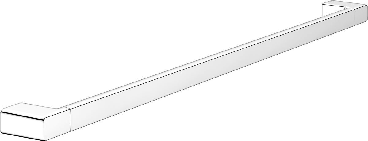 KEUCO Collection Moll Badetuchhalter 600 mm verchromt – Wandmontage, eckiges Design