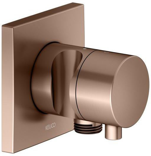 KEUCO IXMO Comfort 2-Wege Umstellventil Unterputz DN15 – Messing gebürstet, rund