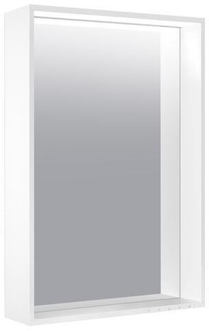 KEUCO X-Line Lichtspiegel 460x850mm anthrazit – LED, Touch-Sensor, A++