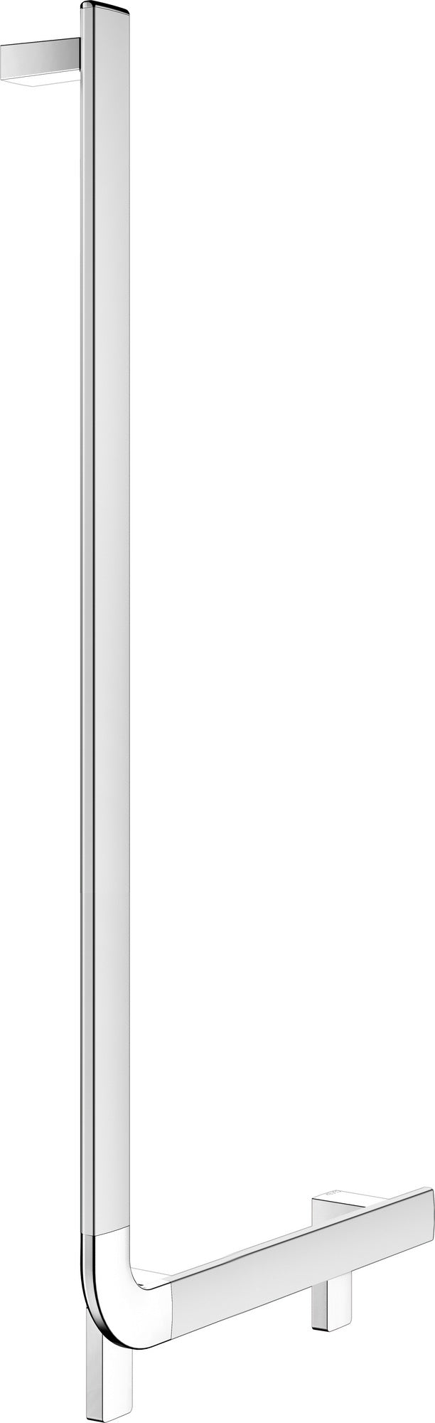 KEUCO AXESS Winkelgriff 90° rechts 520/1090 mm verchromt – Barrierefreier Halt für Bad und WC