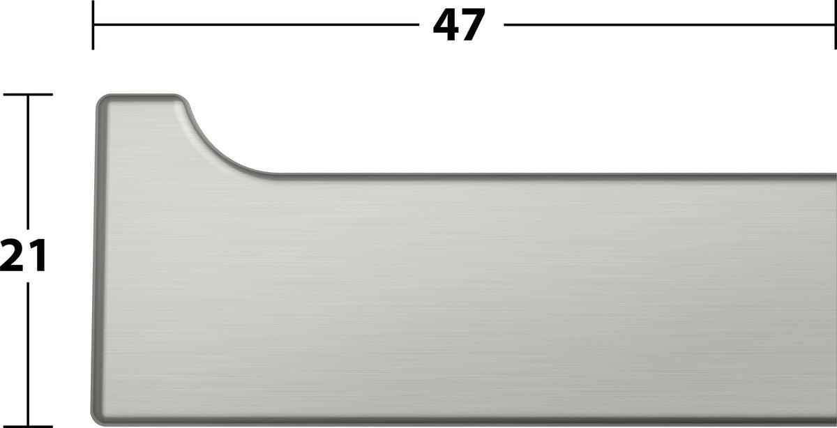 KEUCO Handtuchhaken Edition 11 11114 – Verchromter Einfachhaken, 47 mm, Wandmontage