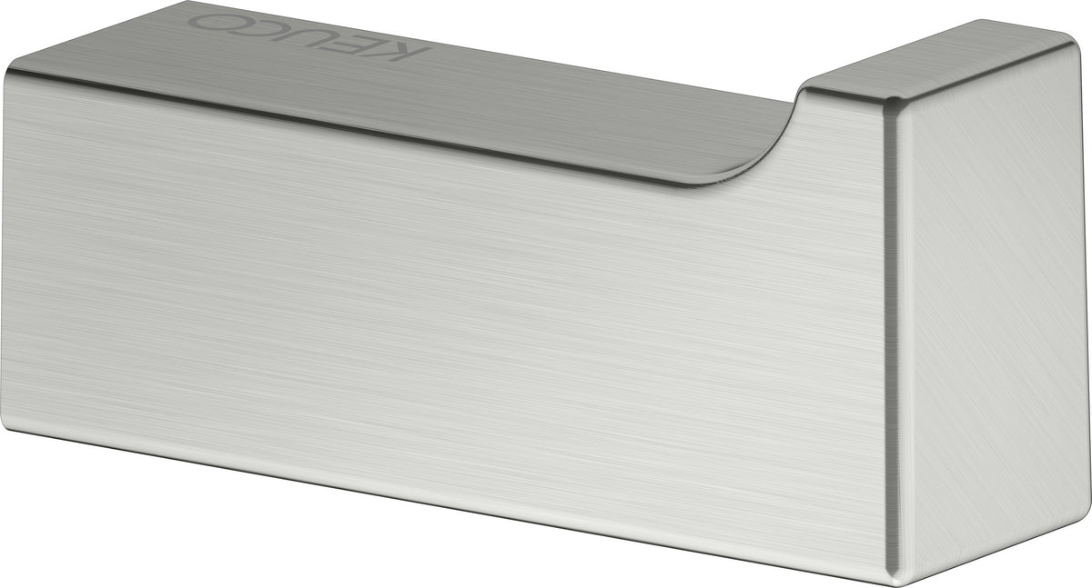 KEUCO Handtuchhaken Edition 11 11114 – Verchromter Einfachhaken, 47 mm, Wandmontage