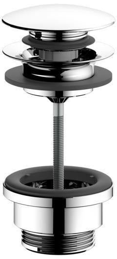 KEUCO Ablaufgarnitur Push-Open G 1 1/4 verchromt – Armaturenzubehör 59902