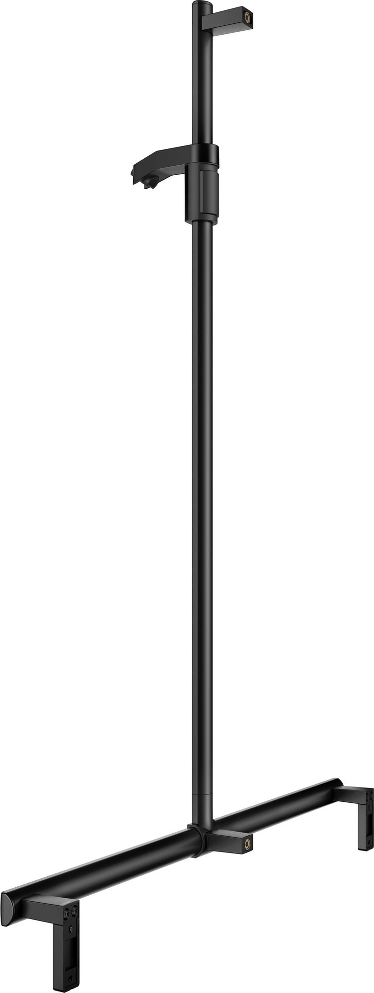 KEUCO Duschhandlauf AXESS 35014, silber-eloxiert, 1000/1301 mm, mit Brausestange