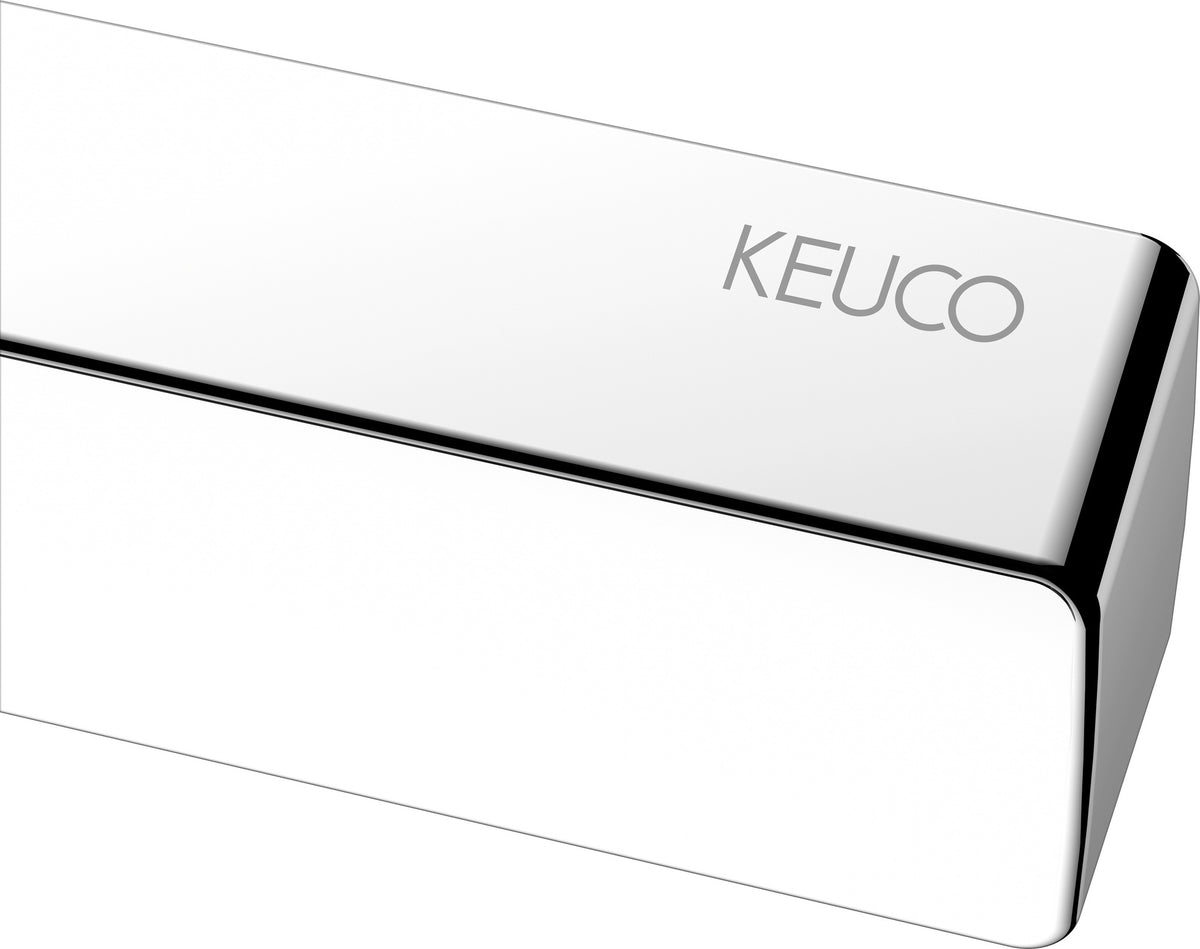KEUCO Aveno Toilettenpapierhalter 14662, offene Form, verchromt – Wandmontage