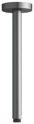 KEUCO Brausearm Elegance 51688, Deckenanschluss, 100 mm, verchromt – Rundes Design für die Deckenmontage